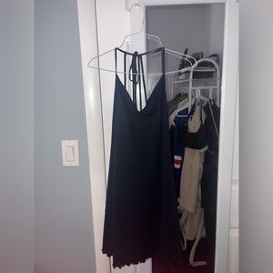 Abercrombie Navy Tie Back Dress - Size M